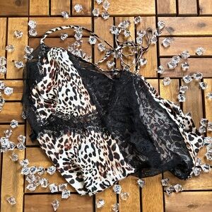 Victoria’s Secret Animal Print Slip Dress
